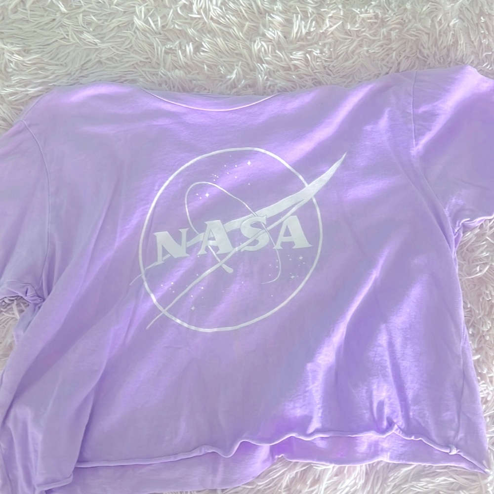 Cropped Nasa tee